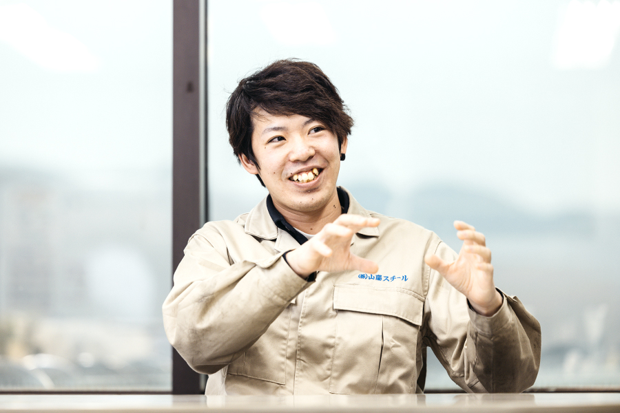 インタビュー風景